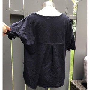 Navy Blue Women's Crop Top